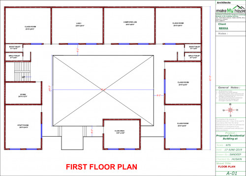 school floor plan