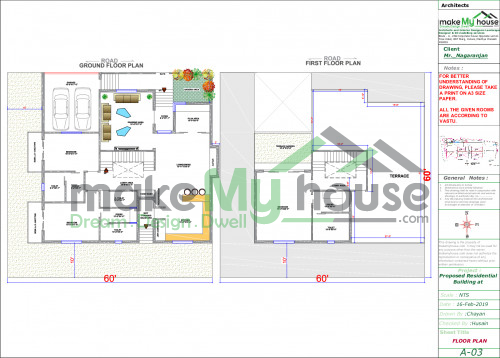 duplex floor plan