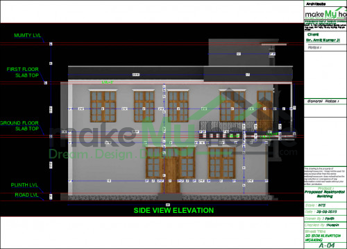 Duplex design floor plan