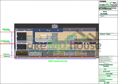 elevation design ground floor