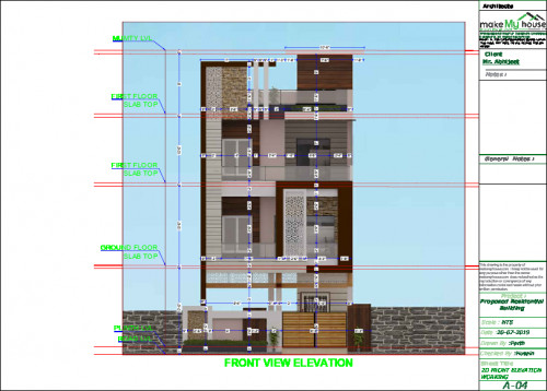 elevation tiles design for home