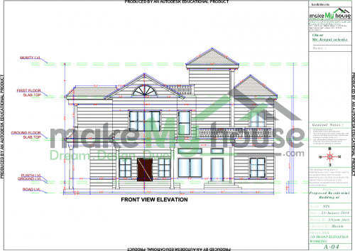 elevation design ground floor