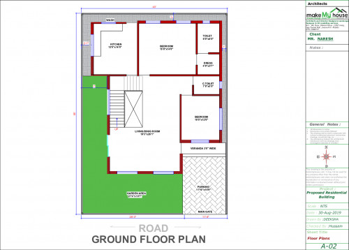 2200Sqft House Elevation Design