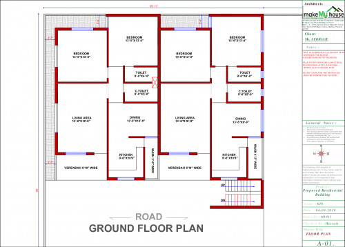 4050Sqft Floor Plan