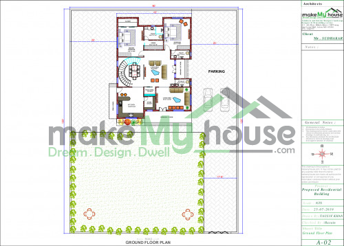 Simplex floor plan 