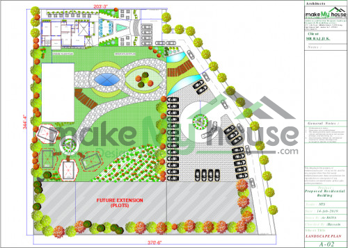 Restaurant layout plan