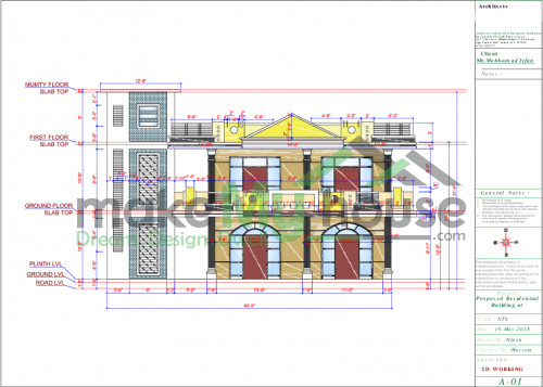 Duplex 2d Elevation