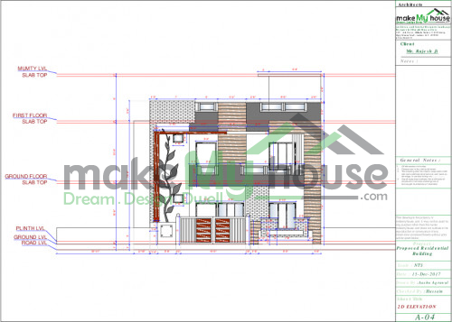 1650Sqft 3D House Design