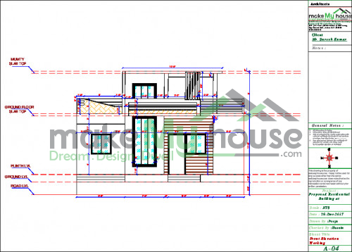 modern house plan and cost