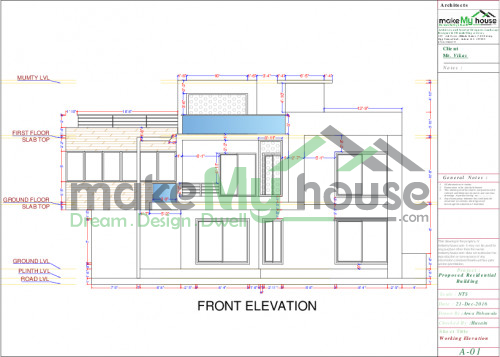 makan ka elevation design