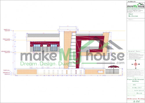 modern house plan india