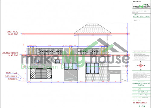 makan ka elevation design