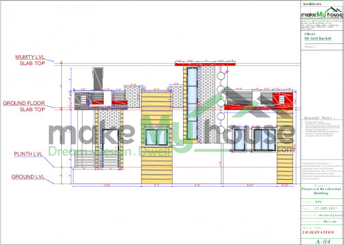 2D Elevation Design 