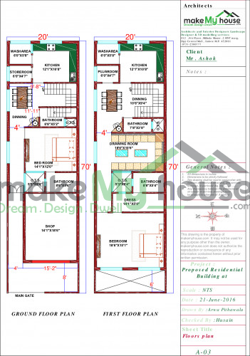 Indian Row House Plan Architecture Design Naksha Images 3d Floor Plan Images Make My House Completed Project