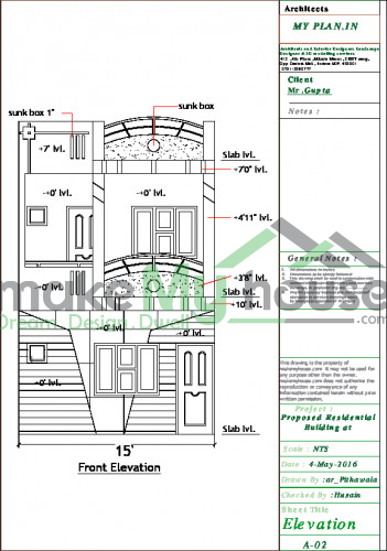 2D Elevation Design 