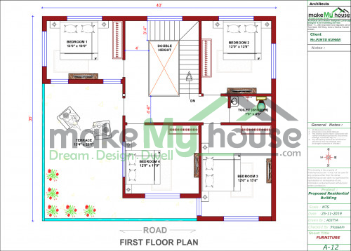 plan of indian house