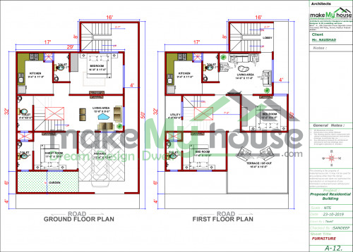 33X32 Floor Plan