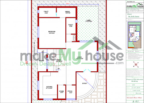 40x80 Floor Plan