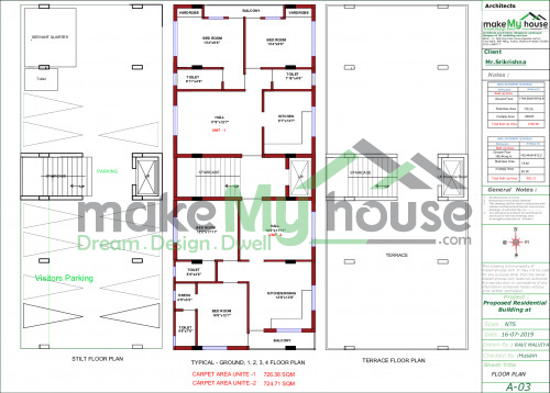 30x60 20 Bedroom House Design