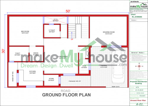 50x30 Floor Plan