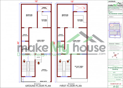 18x40 Floor Plan