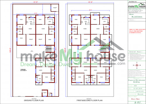 61X123 Floor Plan