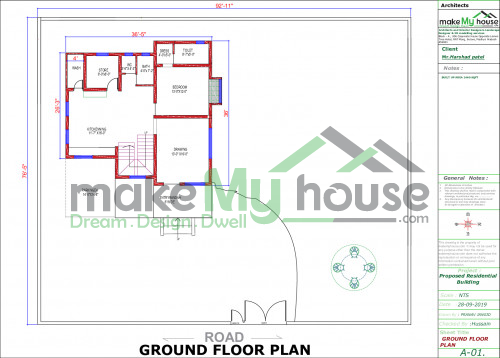 elevation design double floor