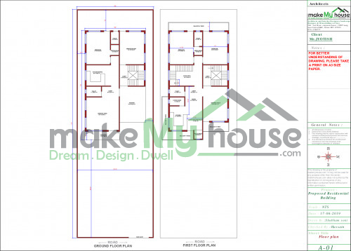 6 BHK House Design 12882 Sqft