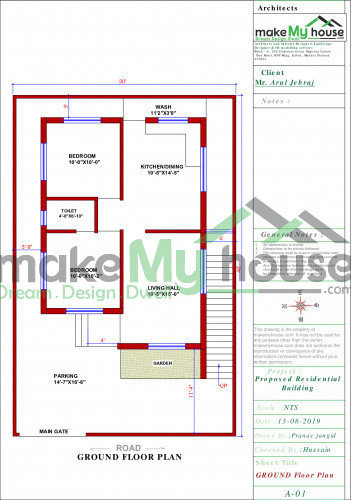 30x46 Floor Plan