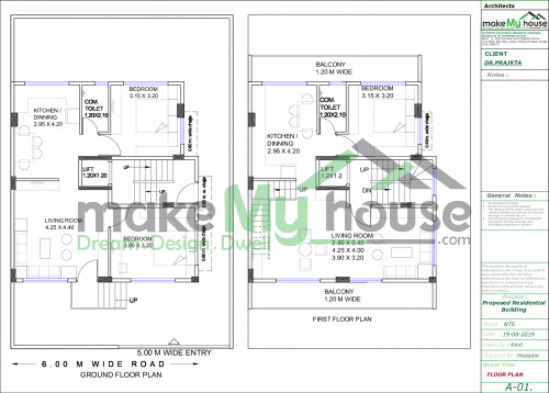 35x54 Floor Plan