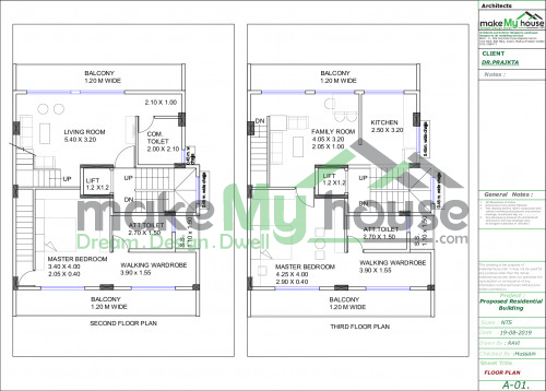 35x54 Floor Plan