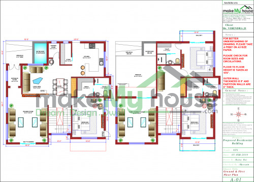 65x116 Floor Plan