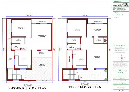 29X40 Floor Plan