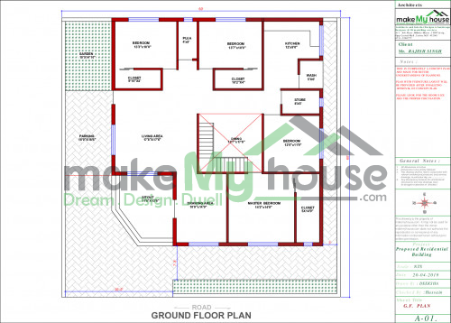 60x60 Floor Plan