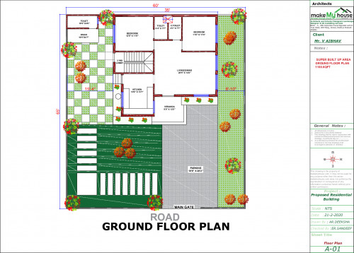 3000Sqft 3D House Design