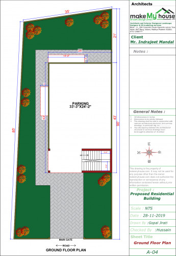 35x85 Floor Plan