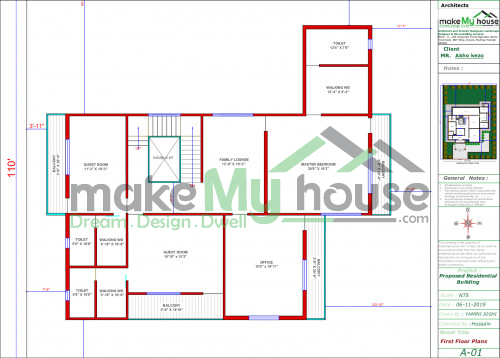 2 bhk house plan