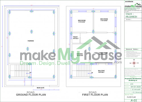 24x42 Floor Plan