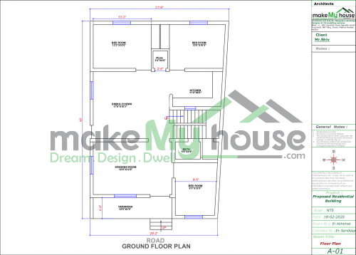 31x45 Floor Plan