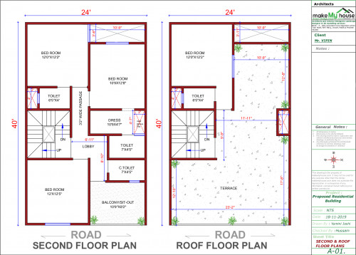24x40 Floor Plan