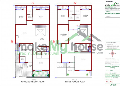 30x62 Floor Plan