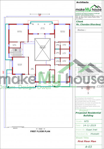 7 BHK House Design 12000 Sqft