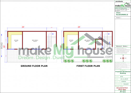 20x25 Floor Plan