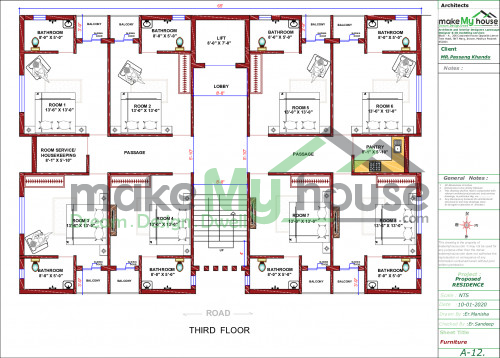 14625 Sqft House Design with 2 Bedrooms