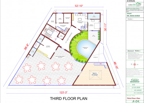 12177Sqft 3D House Design