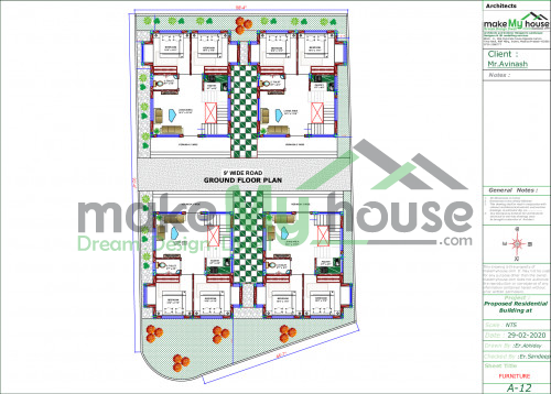 58x92 Floor Plan