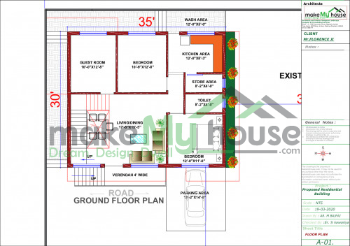 residential floor plan