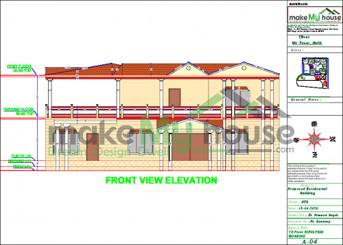 4730 Sqft House Plan with Vastu Compliance