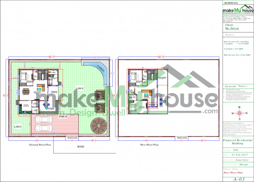 92X70 Floor Plan