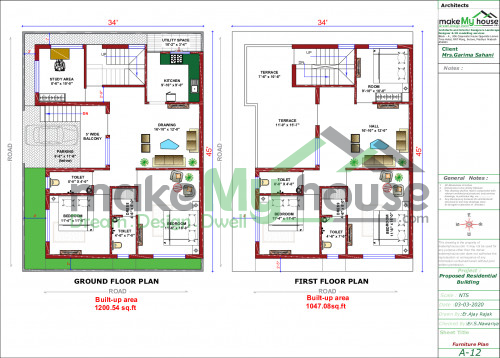 24x42 Floor Plan